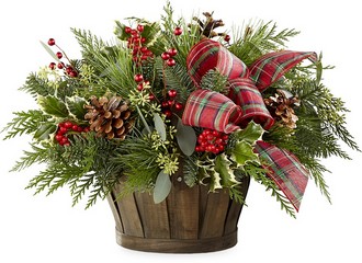 The FTD Holiday Homecomings Basket from Parkway Florist in Pittsburgh PA